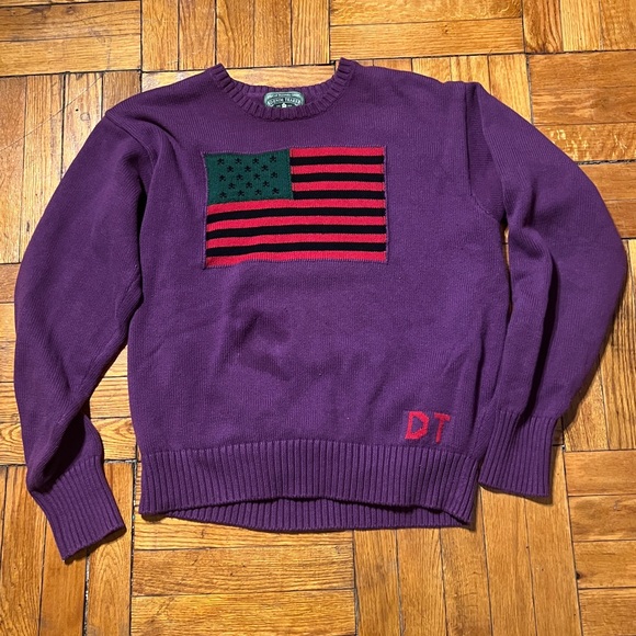 Purple Flag Sweater - Picture 1 of 4